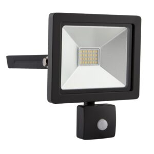 Eurolux Led 20w Black W/sensor