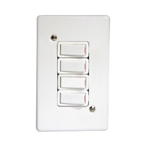4X2 4L 1W Switch Complete Blister