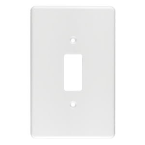 Classic 1 Lever Plastic Coverplate