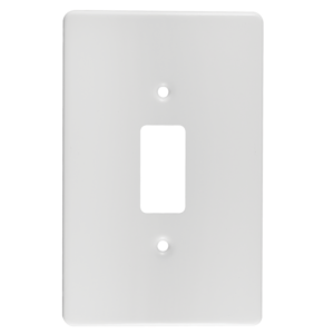 Classic 1 Lever Steel Coverplate