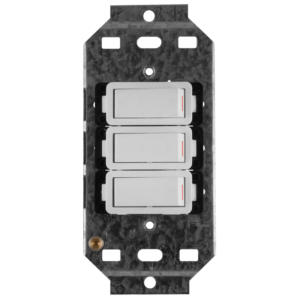 Classic 3 Lever 3x1 Way Switch on Yoke