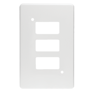 Classic 3 Lever Plastic Coverplate