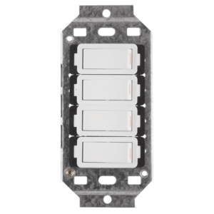 Classic 4 Lever 4x1 Way Switch on 2x4 Yoke