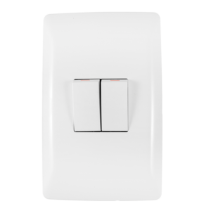 Diamond 2 Lever 1 Way Switch on 2x4 Yoke with Coverplate