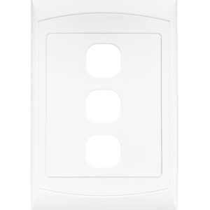 Horizon 4X2 3L Grid Plate White