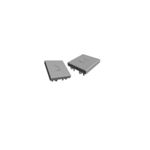 VarioSole+End Cap 41X35 rail Sing - Grey