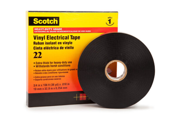 22 SCOTCHBRAND ELECTRICAL TAPE 36MM X 30M