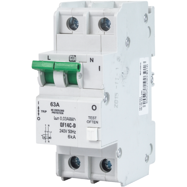 CBI QF14C 63A DM Earth Leakage Unit