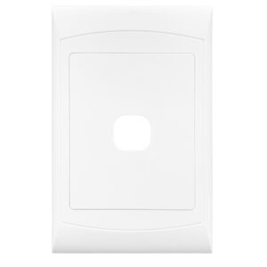 Horizon 4X2 1L Grid Plate White