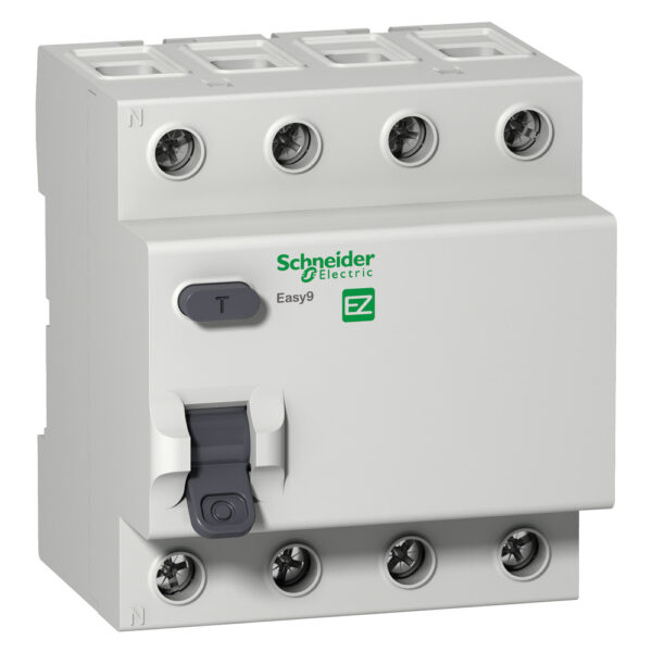EZ9 RCCB 4P 63A 30MA AC-type 4