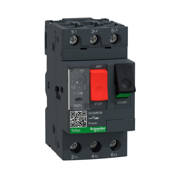 GV2ME MOTOR CB THERM/MAG 1-1.6A ROCKER