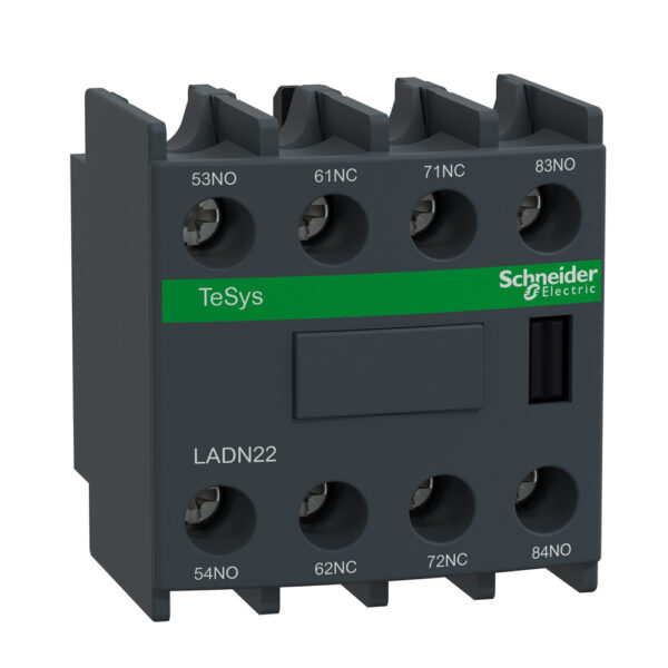 ADD ON BLOCK 2 NO + 2 NC -F-Model.