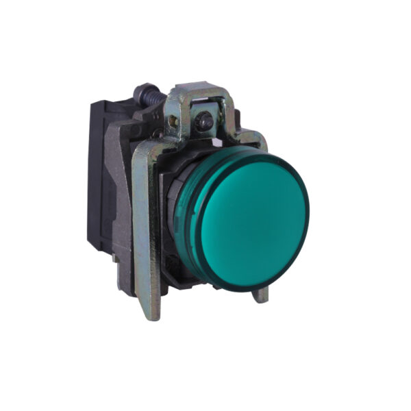 Pilot Light 24V Green  C/W LED