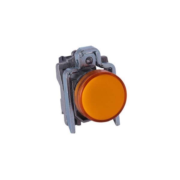 Pilot Light 24V Yellow  C/W LED