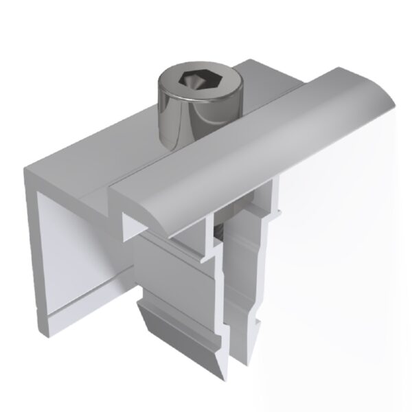 End Clamp Aluminium Click Fix 35mm