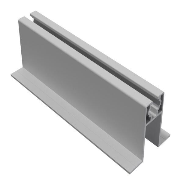 Rib Surface Bracket Aluminium Railless