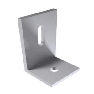 L Bracket Aluminium Slotted
