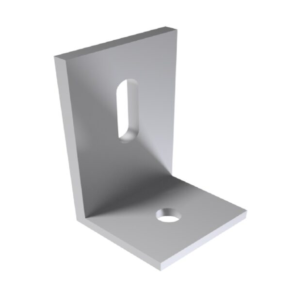L Bracket Aluminium Slotted