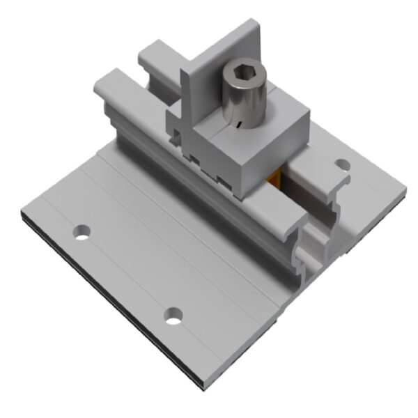 Corrugated Bracket Aluminium Railed