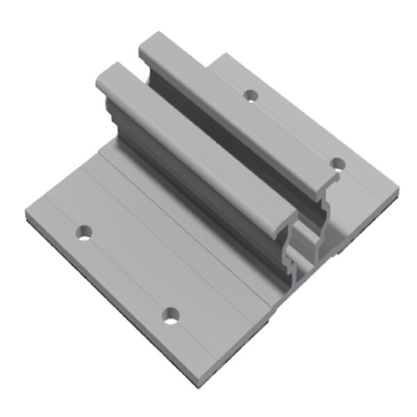 Corrugated Bracket Aluminium Horizontal