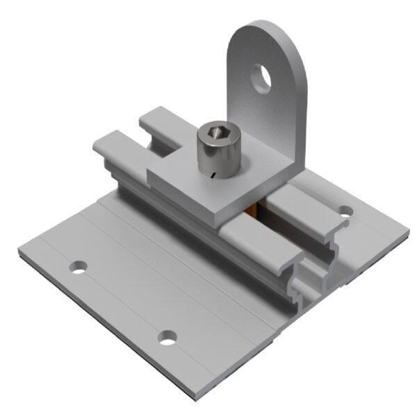 Corrugated Bracket Aluminium Vertical