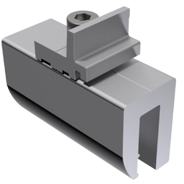 Pinch Fix Bracket Aluminium Railed