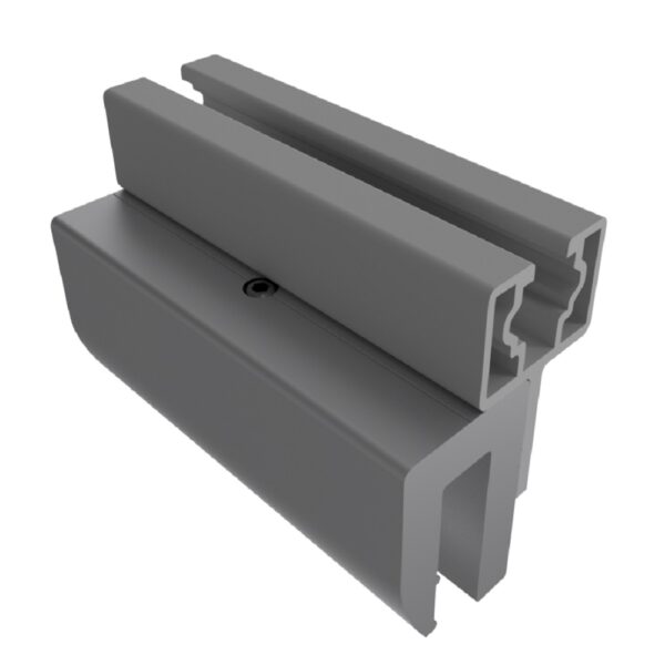 Pinch Fix Bracket Aluminium Railless