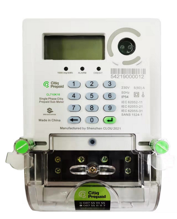 C018 - Citiq Prepaid Clou Meter