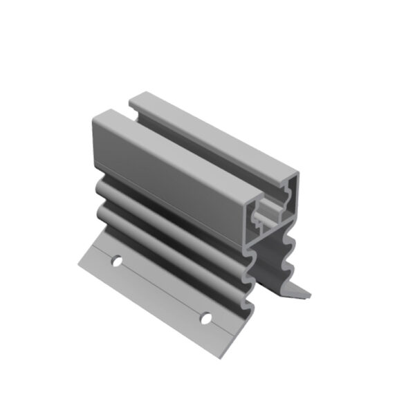 Axe Corrugated Bracket Alu Horizontal