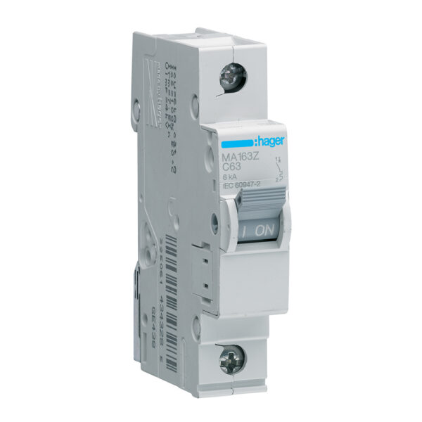 Hager MCB 25A 1P 6kA C-Curve