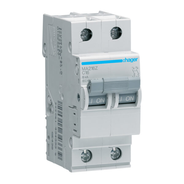 Hager 40A 2P 6KA Breaker